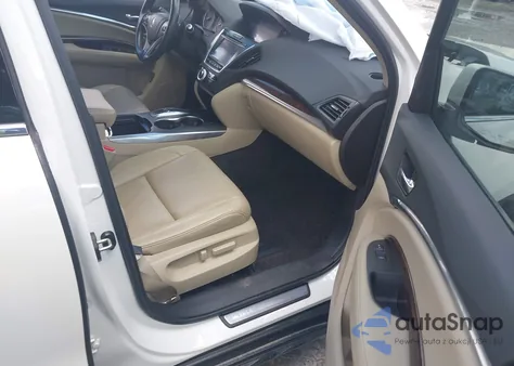 2018 Acura Mdx Technology Package Acurawatch Plus Pkg from USA, damaged, VIN 5J8YD3H58JL009166